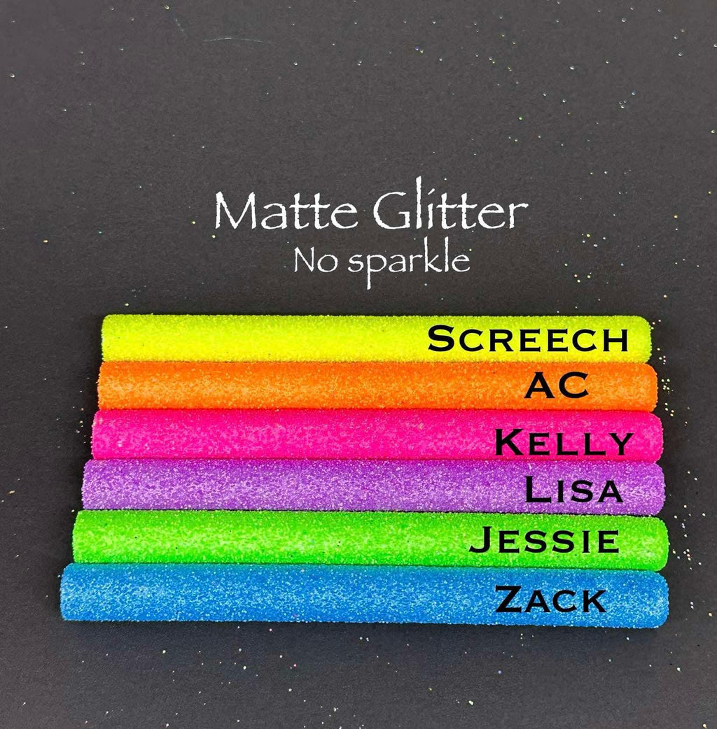 DRIP  Ghost Personalized Epoxy Glitter Black Ink Pen: Refillable