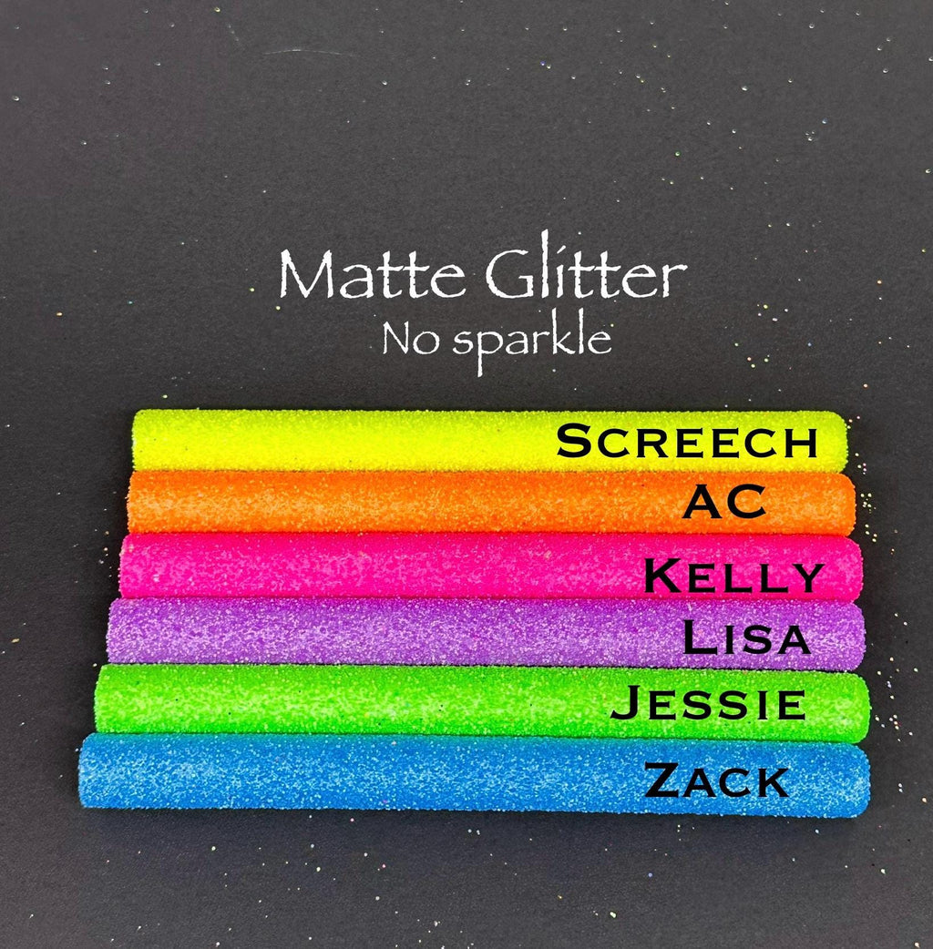 Personalized School Logo Epoxy Glitter Black Ink Pen: Refillable
