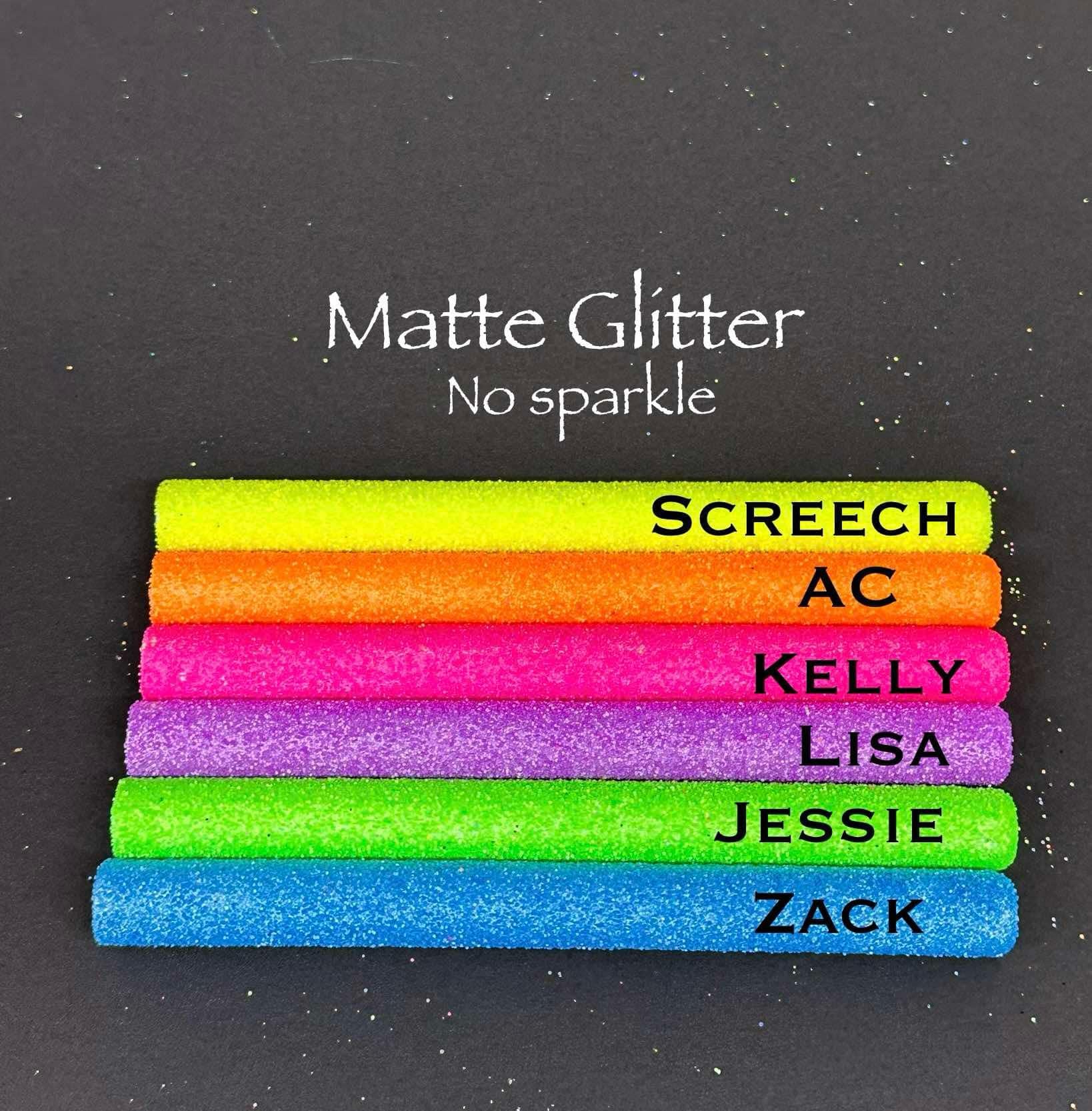 Personalized Epoxy Glitter Black Ink Pen: Refillable
